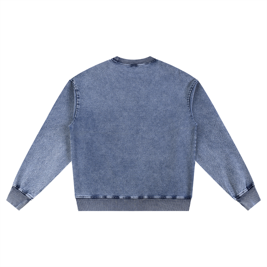 F3THY Distressed Remnant Sweater