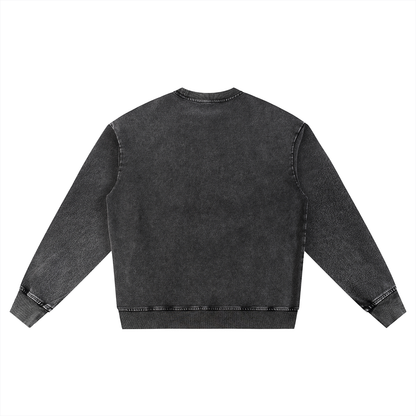 F3THY Distressed Remnant Sweater