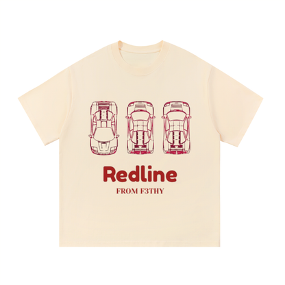 F3THY "Redline" Triple Supercar Overhead Graphic Tee