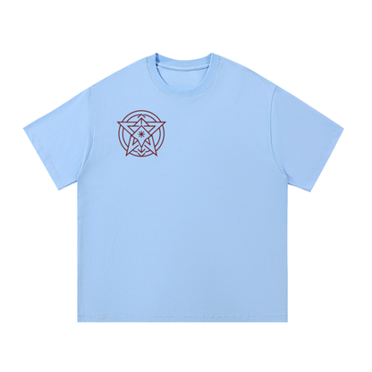 ODMPOD F3THY “Silence Built This” front and back print tee, black cotton t-shirt with bold graphic design.