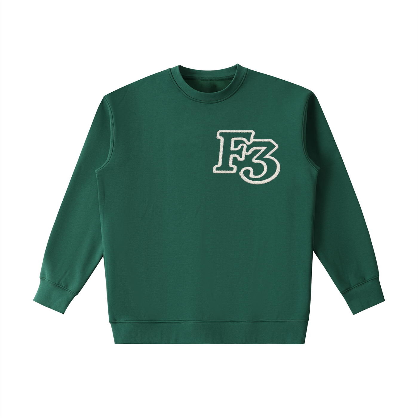 F3THY F3 Heavyweight Oversized Crewneck