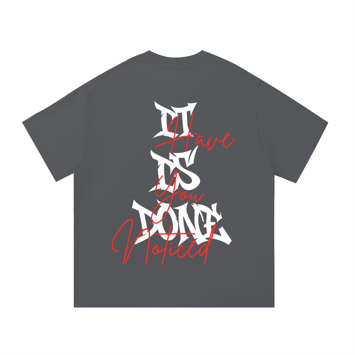 ODMPOD F3THY Fearless Faith T-shirt with front and back print, showcasing bold design and graphic details on a black cotton tee.