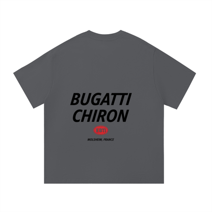 ODMPOD F3THY Bugatti Chiron T-shirt featuring a sleek graphic design of the luxury sports car on soft fabric.
