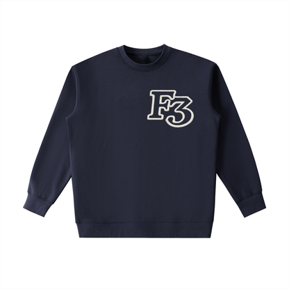 F3THY F3 Heavyweight Oversized Crewneck
