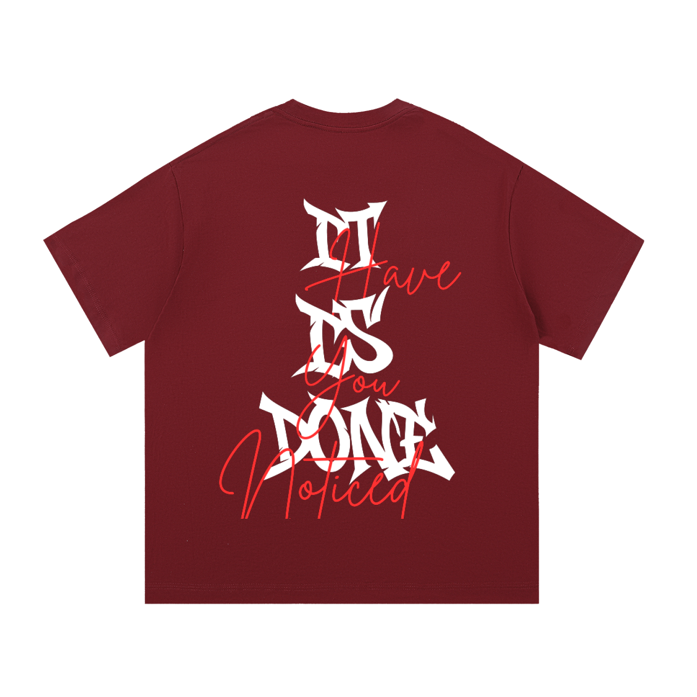 ODMPOD Fearless Faith T-shirt with front and back print, featuring bold graphic designs on a casual black tee.