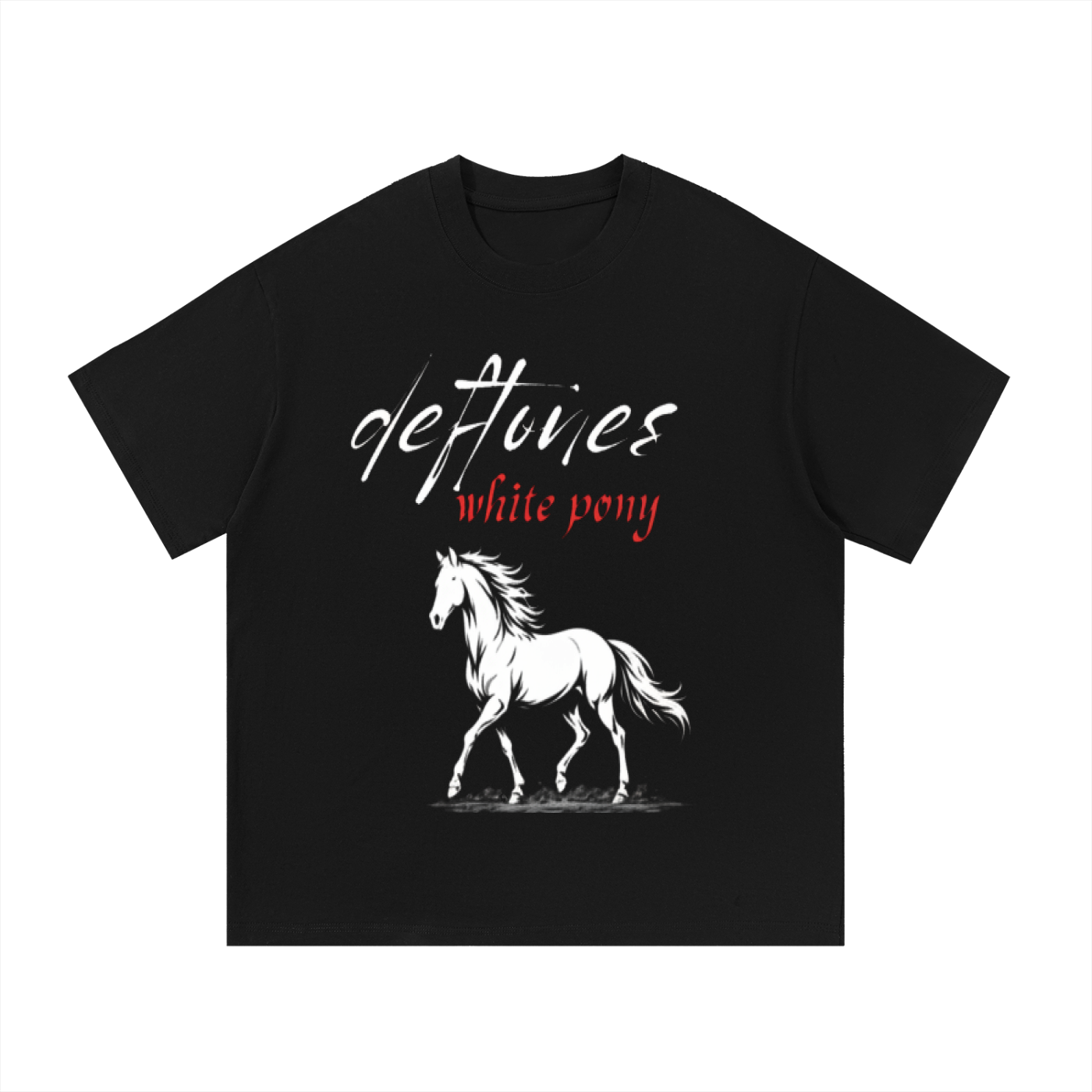 F3THY deftones White Pony Tee