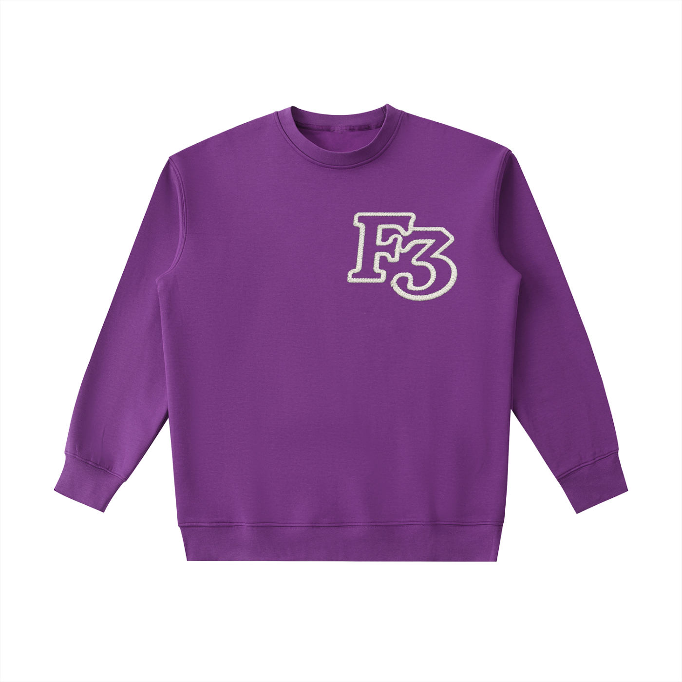 F3THY F3 Heavyweight Oversized Crewneck