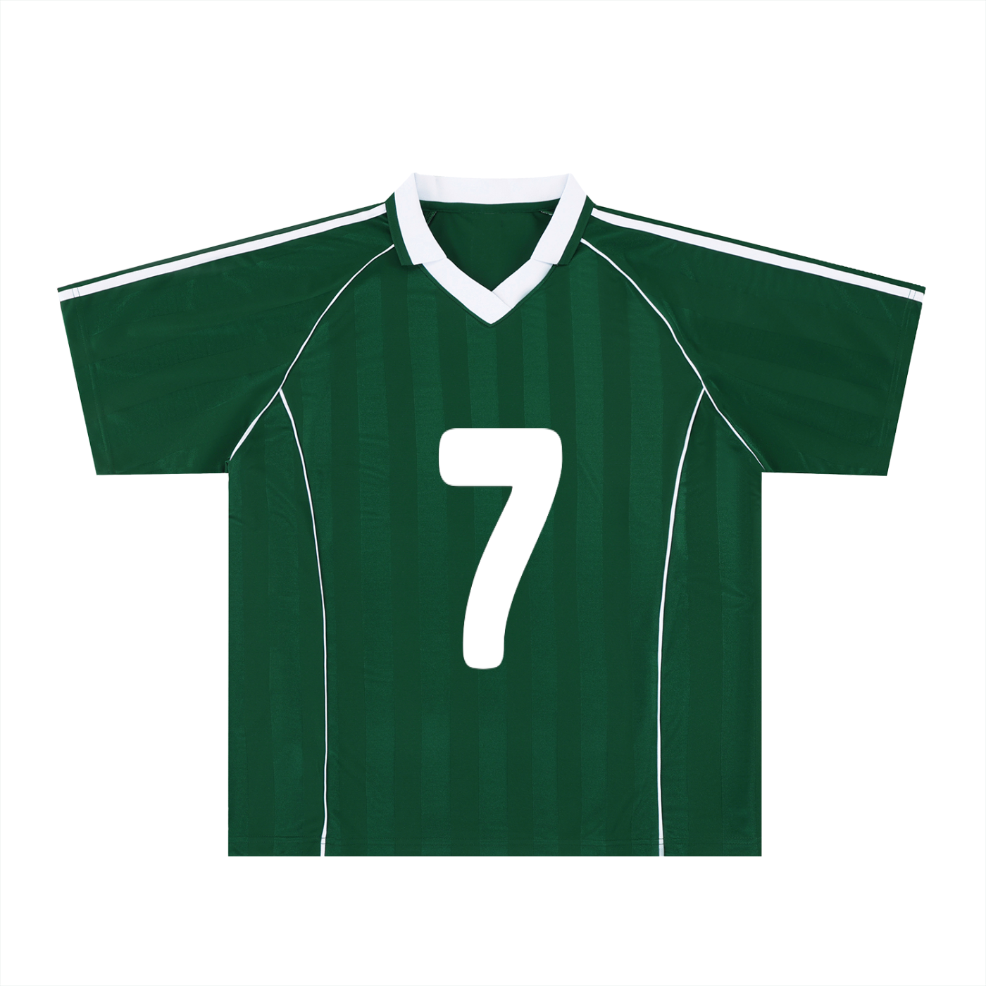 F3THY No. 7 Retro Soccer Jersey Tee
