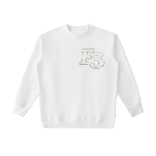 F3THY F3 Heavyweight Oversized Crewneck