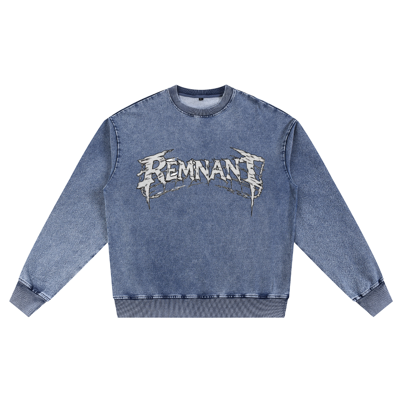 F3THY Distressed Remnant Sweater
