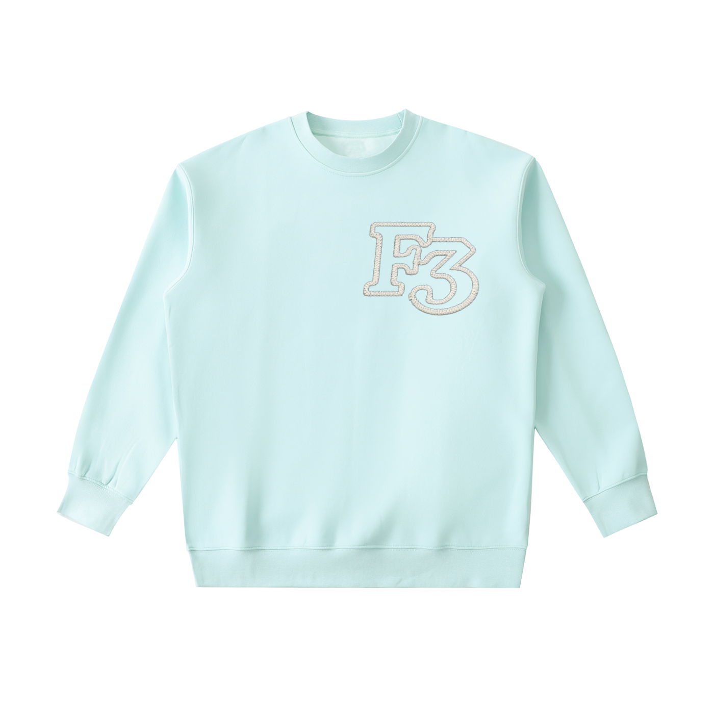 F3THY F3 Heavyweight Oversized Crewneck