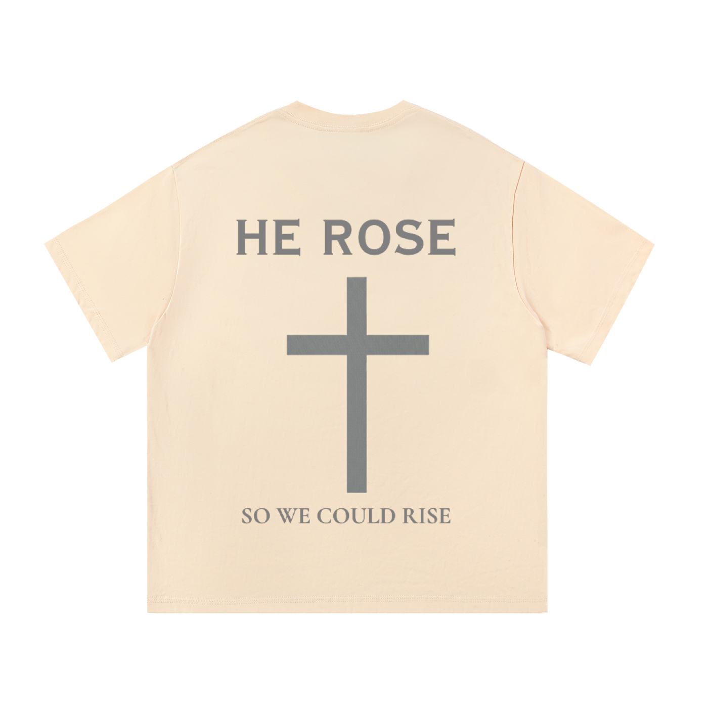 Black F3THY risen. T-shirt by ODMPOD featuring bold graphic design on front, casual fit, and soft cotton fabric.