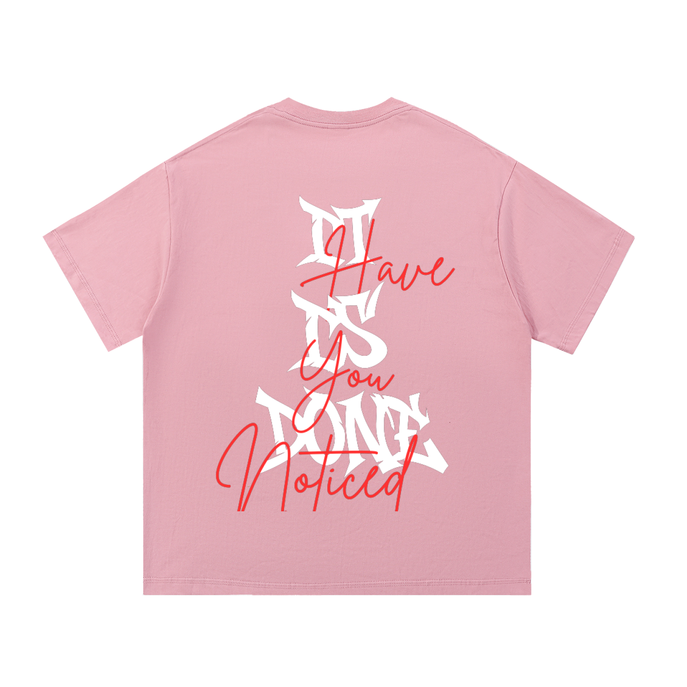 ODMPOD Fearless Faith T-shirt with front and back print, showcasing bold design and inspiring message on soft cotton fabric.