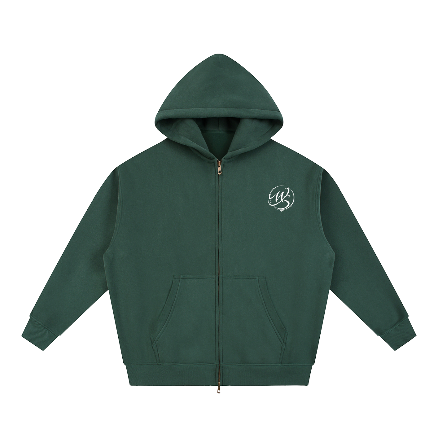 Oversized ODMPOD F3THY fleece hoodie in boxy streetwear style, featuring a cozy, chunky fleece fabric and relaxed fit.